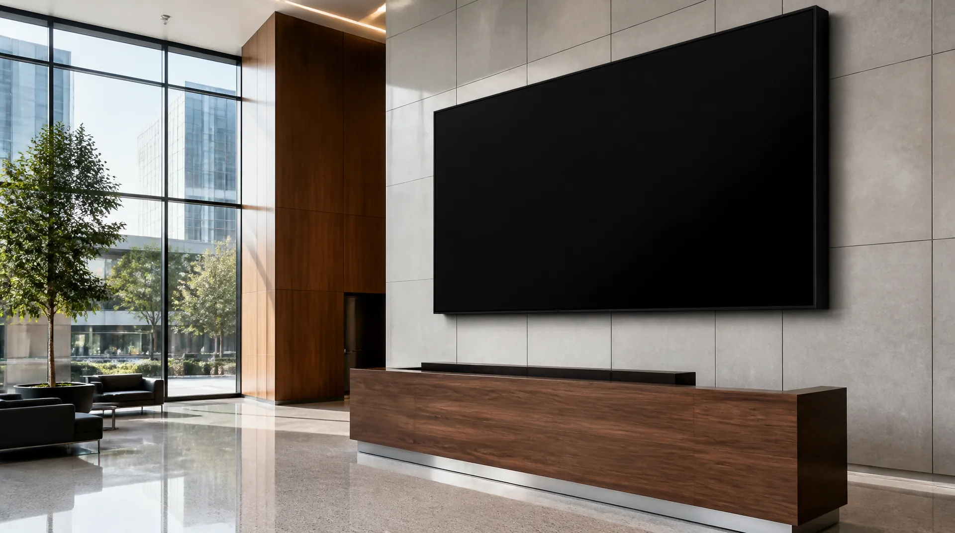 Commercial AV & Automation — Zoned audio & signage